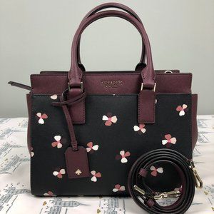 NEW Kate Spade Medium Satchel Cameron Dusk Buds